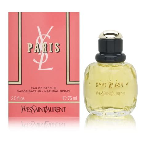 YVES SAINT LAURENT PARIS EAU DE PARFUM NATURAL SPRAY 75 ML.